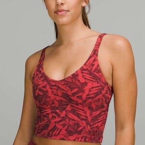 Lululemon Align Cropped Tank
Spray Leaf Fireside Red Multi
